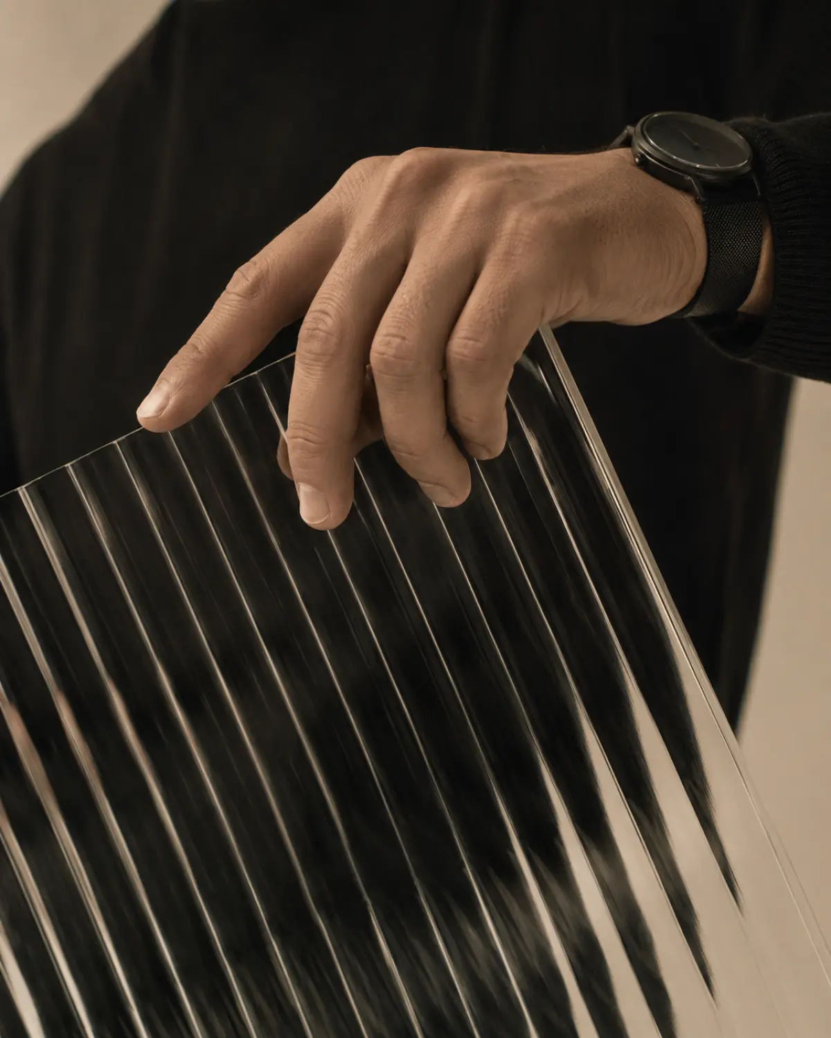What is pillar glass?